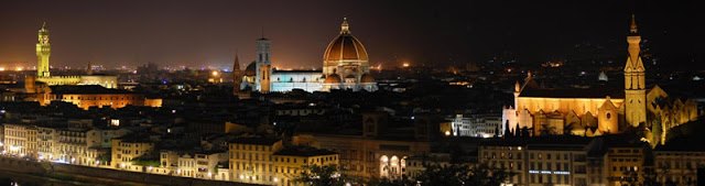 Panorama da cidade tirada do Piazzale Michelangelo