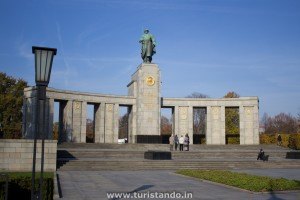 Memorial de Guerra Soviético. em Berlim