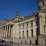 Visitando o Reichstag em Berlim