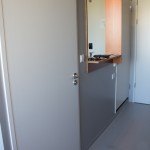 The bathroon in our bedroom at ClinkNoord Amsterdam