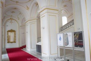 O museu da história eslovaca no castelo de Bratislava