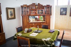 O museu da história eslovaca no castelo de Bratislava