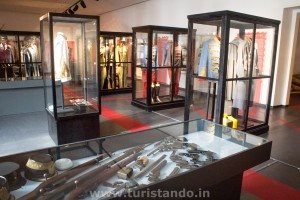 O museu da história eslovaca no castelo de Bratislava