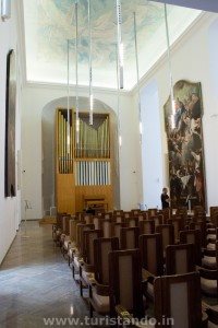 O museu da história eslovaca no castelo de Bratislava