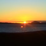 O pôr do sol na CasaPueblo