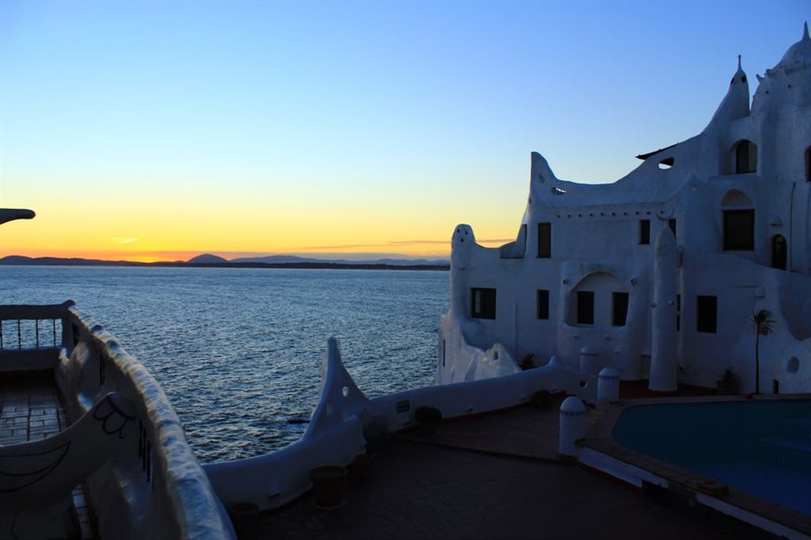 O pôr do sol na CasaPueblo