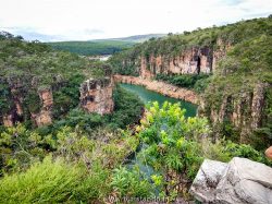 cachoeira grátis em Capitólio
